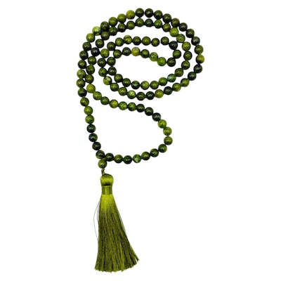 8mm Canadian Jade Mala Beads